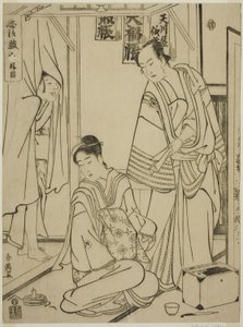 Akt Zehn: Das Amakawaya-Haus aus dem Stück Chushingura (Schatz der siebenundvierzig treuen Gefolgsleute)