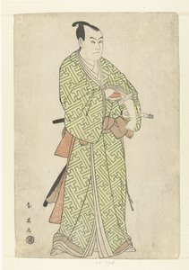 Schauspielerporträt von Sawamura Sojuro III in der Rolle von Kakogawa Honzo von Katsukawa Shunei
