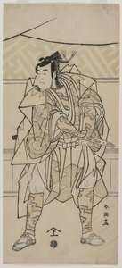 Ichikawa Monnosuke II als Samurai, 1791