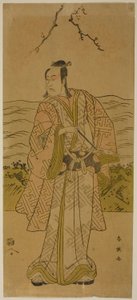 Der Schauspieler Ichikawa Omezo I von Katsukawa Shun