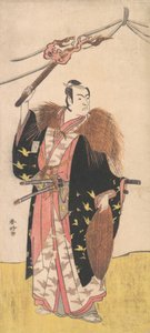 Ichikawa Monosuke II als Soga no Juro Sukenari