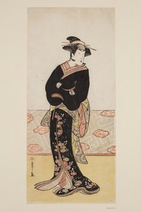 Schauspieler Segawa Kikunojo III als Ohan