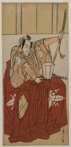 Ichikawa Monnosuke II als Urabe no Suetake, 1781 von Katsukawa Shunzan
