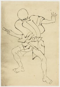 Bewaffneter Begleiter (Studie), um 1815-1849