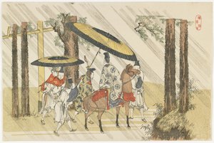 Arido_shi-Schrein, 1801-1804 von Katsushika Hokusai