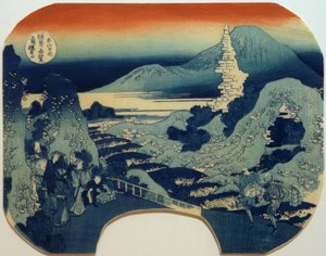 Der Berg Haruna in der Provinz Kōzuke