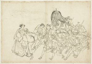 Feuerwehrleute marschieren zu ihrem Fest, 1615-1868