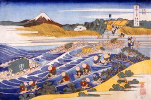 Fuji vom Ford bei Kanaya