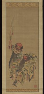 Guan Yu, chinesischer Kriegsgott von Katsushika Hokusai