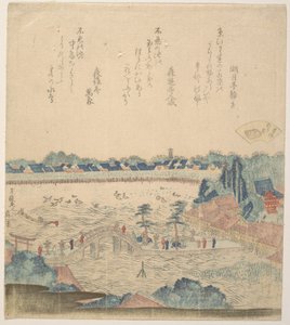 Landschaft von Katsushika Hokusai