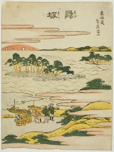 Maisaka, aus der Serie Dreiundfünfzig Stationen des Tokaido (Tokaido gojusan tsugi)