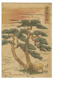 Maisaka-Station aus der Serie 53 Stationen des Tokaido, Farbdruck