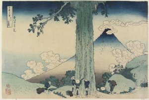 Mishima-Pass in der Provinz Kai, 1831-34