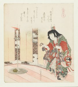 Pferdemuschel von Katsushika Hokusai