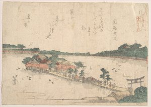 Druck von Katsushika Hokusai