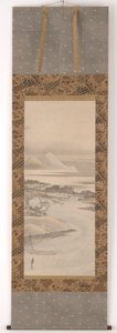 Flusslandschaft von Katsushika Hokusai
