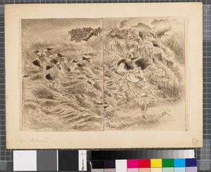 Szenen aus dem Krieg zwischen Japan und Korea, Ende des 18. bis erste Hälfte des 19. Jahrhunderts