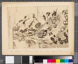 Szenen aus dem Krieg zwischen Japan und Korea, Ende des 18. bis erste Hälfte des 19. Jahrhunderts