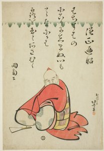 Der Dichter Sojo Henjo, aus der Serie Sechs unsterbliche Dichter