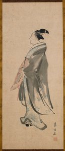 Junger Mann, Edo-Periode von Katsushika Hokusai