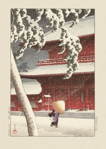Zojo-Heiligtum in Shiba (1925)