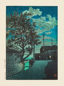 Kamezaki Bishu 1928 von Kawase Hasui