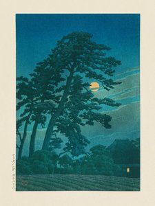 Mond über Magome