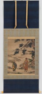 Begegnung von Yun-men Wen-yen und Fa-yen Wen-i, Muromachi-Periode von Kenkō Shōkei