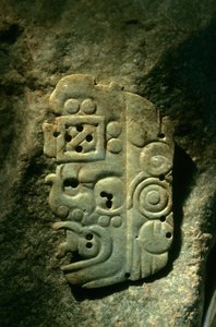Artefakt, Jade, Cancuen, Guatemala, Arthur Demarest, Tomas Barrientos, Maya, Palast von Kenneth Garrett