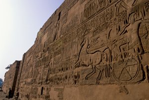 Ägypten; mm6741; Schlacht von Qadesch, Ramses II, Karnak-Tempel