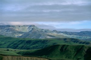 Gemälde des Geistes, Drakensberge, Südafrika, 2008 (Foto)