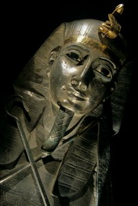 Silber- und Goldsarkophag von Psusennes I., Dritte Zwischenzeit, 2002 (Foto)