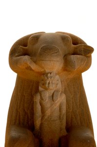 Taharka und Widderköpfige Sphinx, Gebel Barkal, Schwarze Pharaonen, Nubier, Sudan, National, 2007