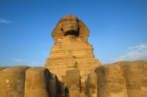 Die Sphinx; Traumstele, Gizeh; Ägypten