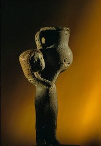 Salbgefäß in Form einer weiblichen Dienerin, 2009 (Foto) von Kenneth Garrett