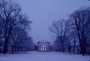 Universität von Virginia, Charlottesville, VA; Gegründet und entworfen von Thomas Jefferson