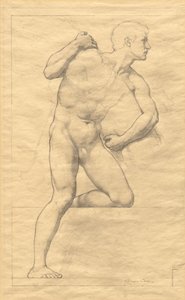Skizze von Kenyon Cox