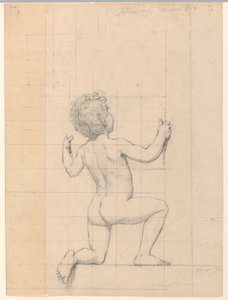Studie für "Genius," "Die Künste," Library of Congress, Washington D.C. von Kenyon Cox