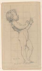 Studie für "Mathematik," "Die Wissenschaften," Library of Congress, Washington D.C. von Kenyon Cox