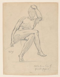 Studie einer weiblichen Figur