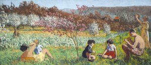 Im Obstgarten von Étang-la-Ville von Ker Xavier Roussel