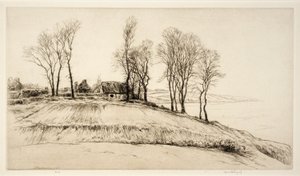 Bretagne Bauernhof von Kerr Eby