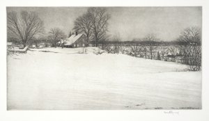 Driftweg, Abend von Kerr Eby