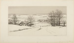Winter in Neuengland von Kerr Eby