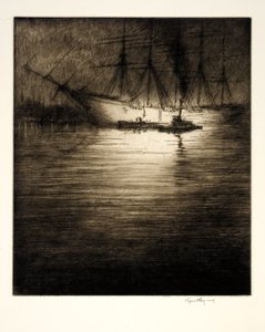 Nachtverladung von Kerr Eby