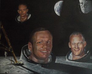 Monumente auf dem Mond
