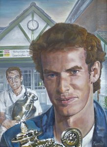 Wimbledon-Sieger besuchen den Leamington Lawn Tennis und Squash Club von Kevin Parrish
