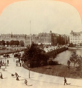 Königin-Louise-Brücke, Kopenhagen, Dänemark, 1901