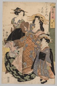 Zwei Frauen und ein Mädchen, 1800-1829