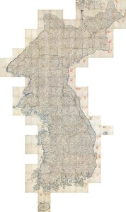 Daedongyeojido (Die große Karte des Ostlandes)